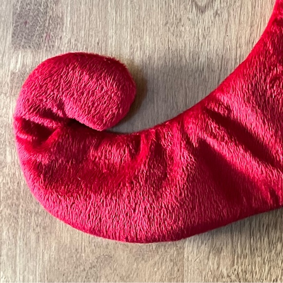 Whimsical Red Xmas stocking. 18" fully lined New excellent condition - Picture 4 of 6